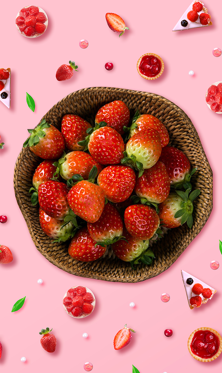 🍓딸기가 왔어요!🍓 제철과일로 비타민 충전♡