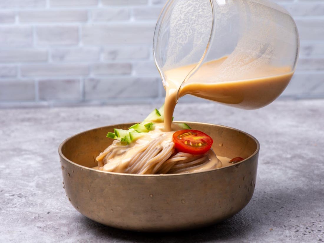 🍜100% 국산 늘보리&메밀 국수