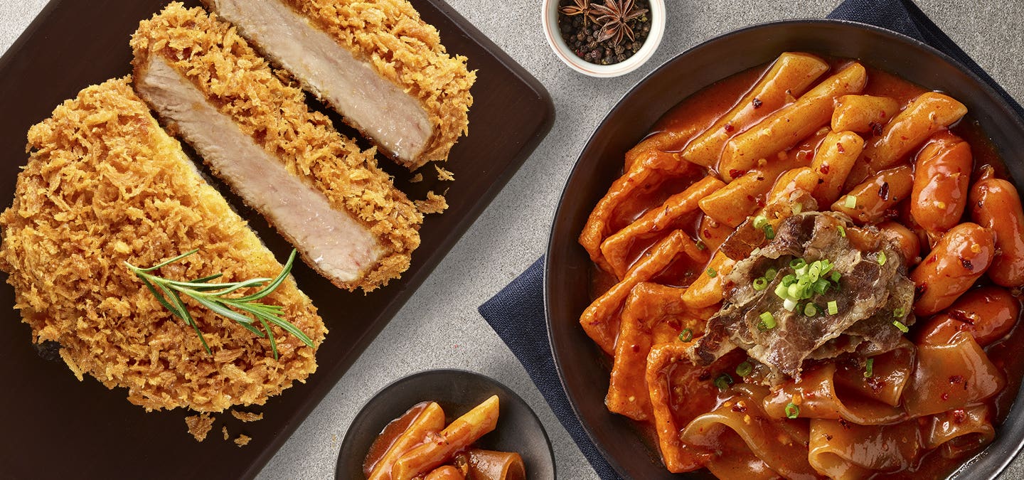 애슐리 토핑듬뿍 마라떡볶이 단독 공개✨