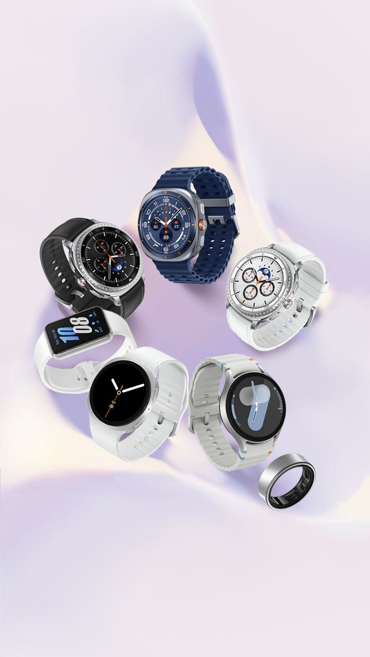 갤럭시 워치7 실버 실물 사진