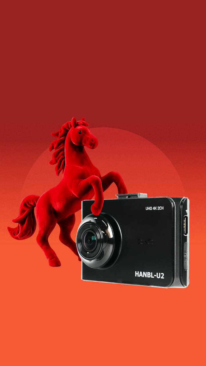 지넷 한블-U2 블랙박스 4K UHD 2채널