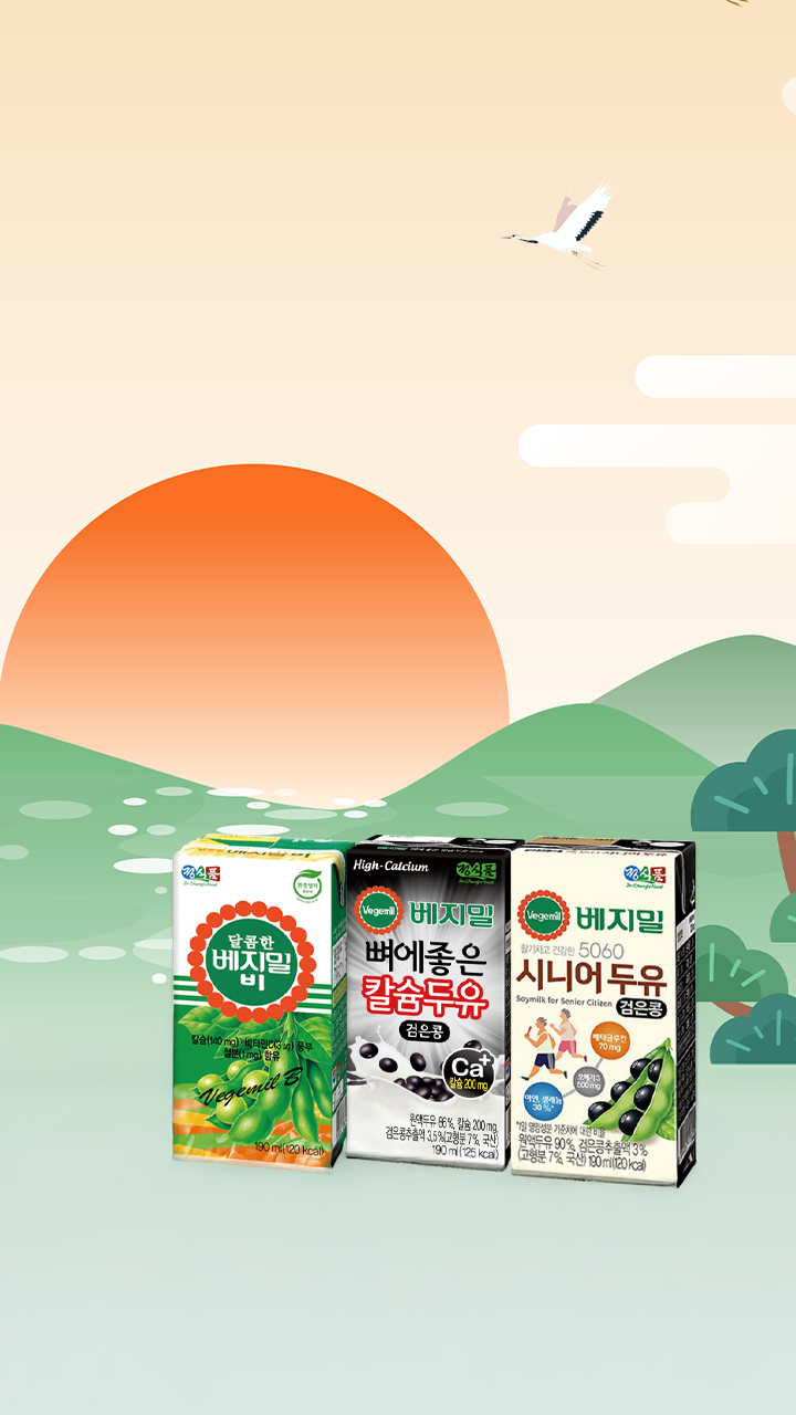 베지밀 뼈에 좋은 칼슘 두유 검은콩 190ML 48팩