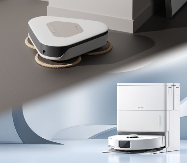 에브리봇 쓰리스핀 물걸레 로봇청소기 / AI 올인원 로봇청소기